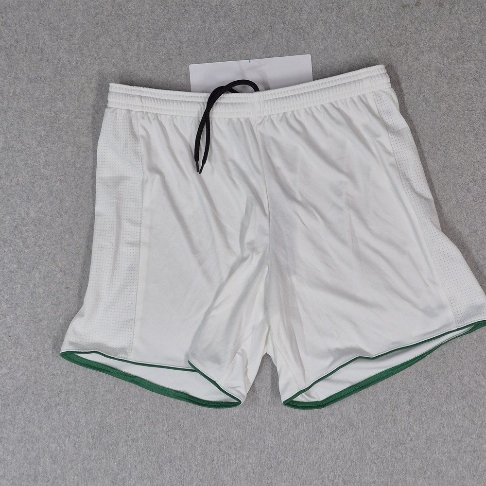 Adidas Women Activewear Shorts S White Athletic Shorts  Climacool Logo